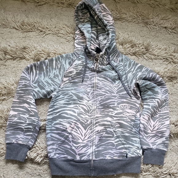 TNA SIZE SMALL ZIP-UP HOODIE - Picture 1 of 4